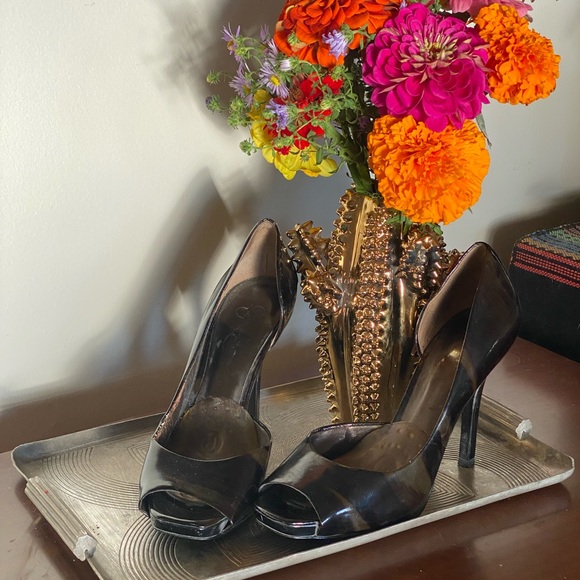 Jessica Simpson Peep Toe Heels - Picture 3 of 10